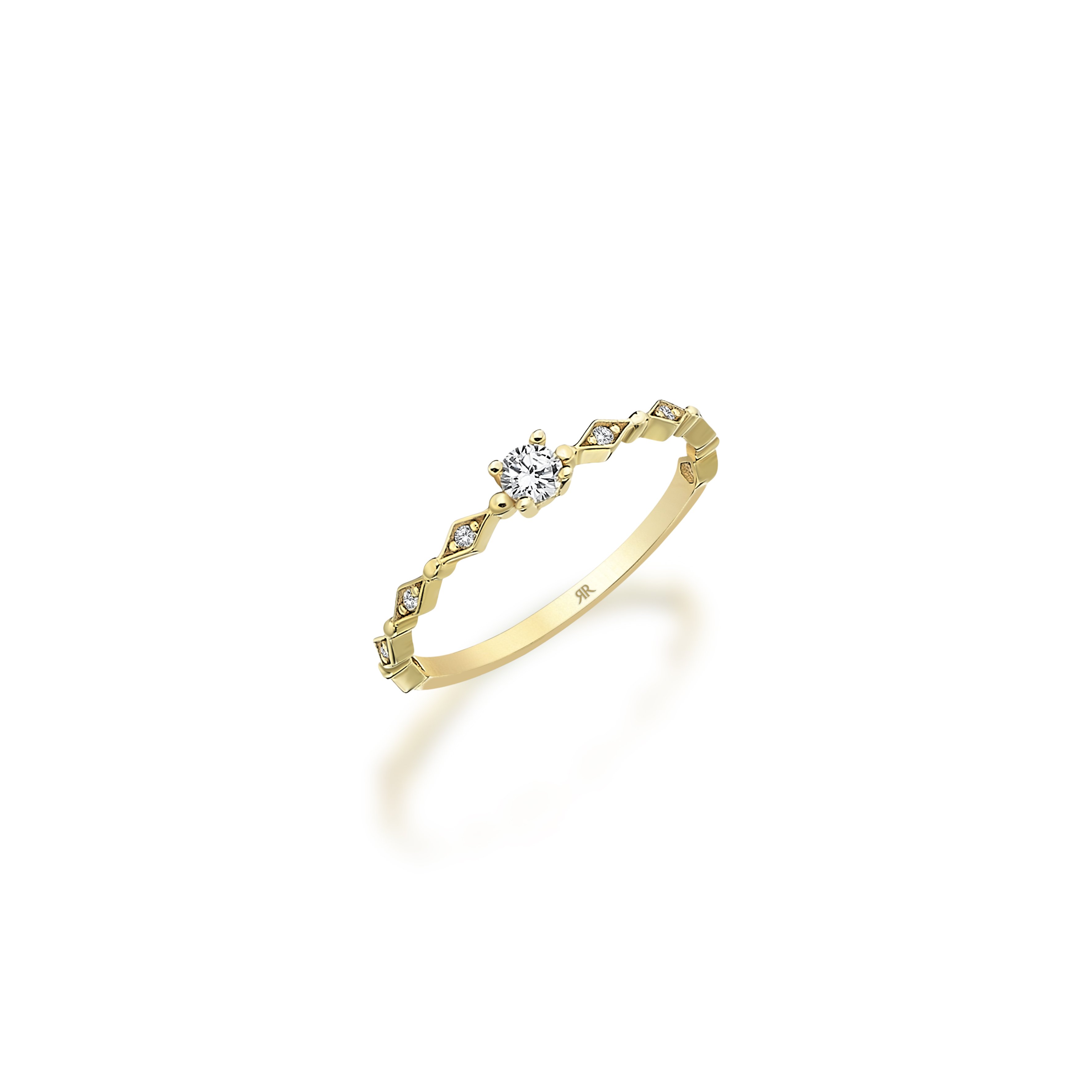 Mila Gold Dot Ring