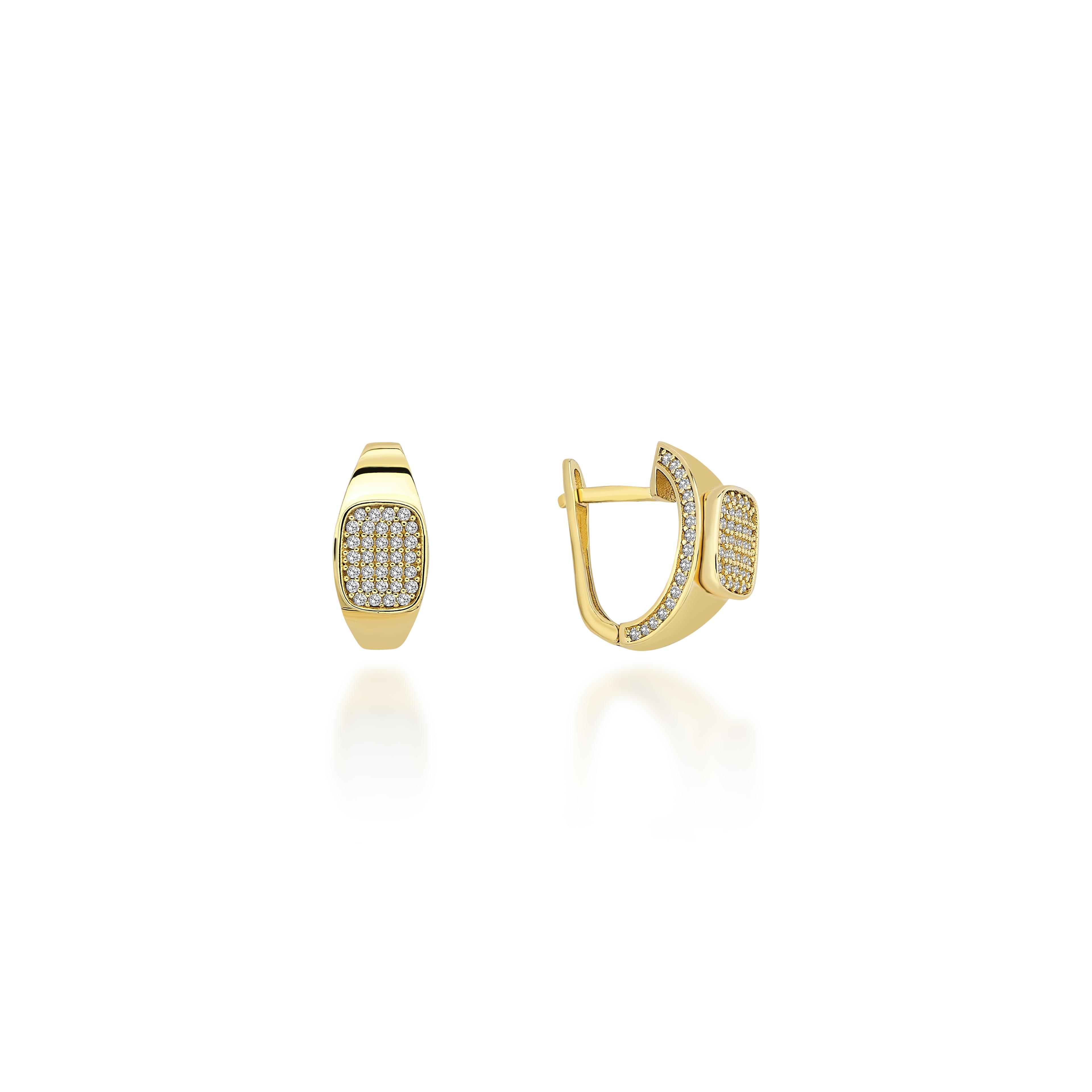 Brillante Side Stones Earring