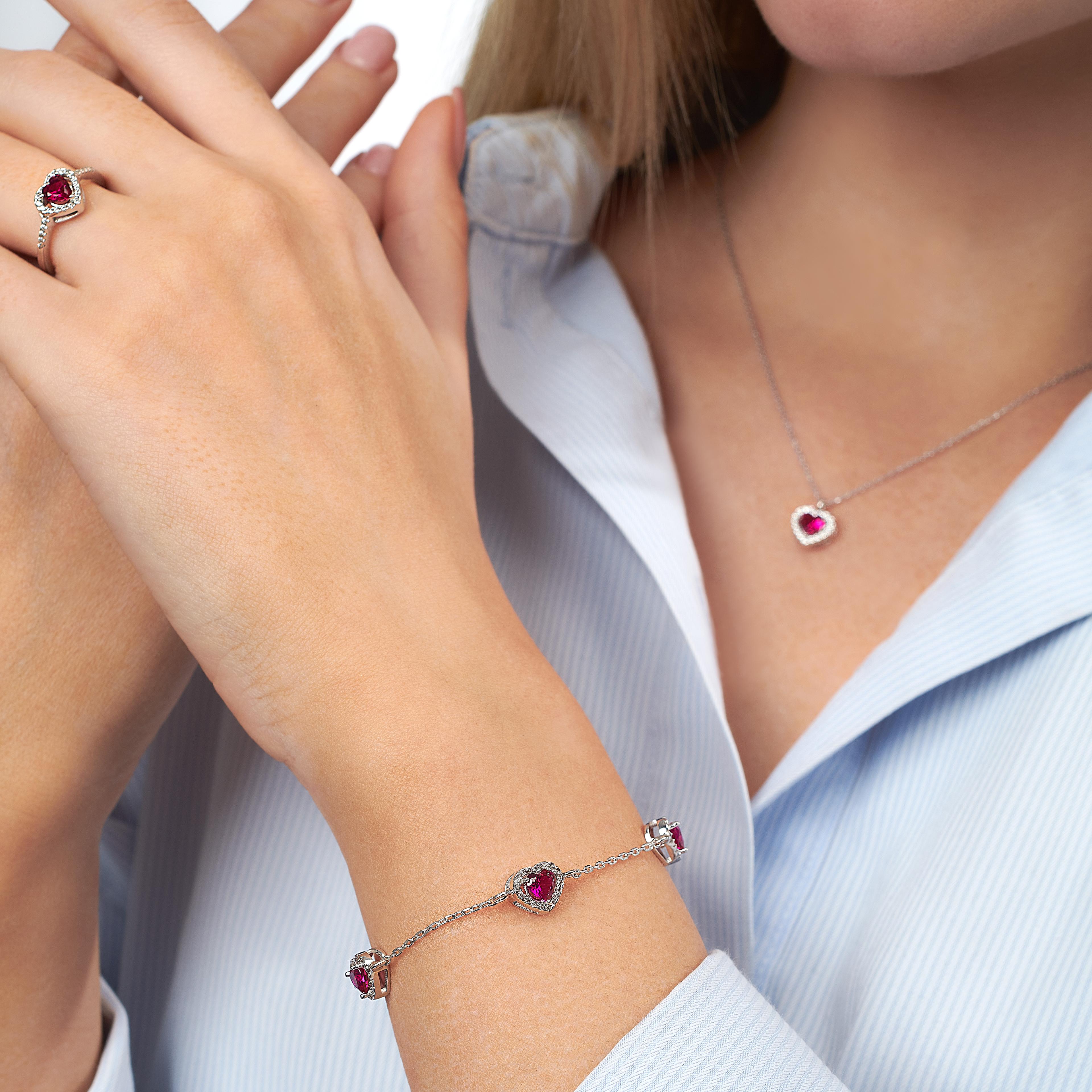 Bacio Heart Bracelet
