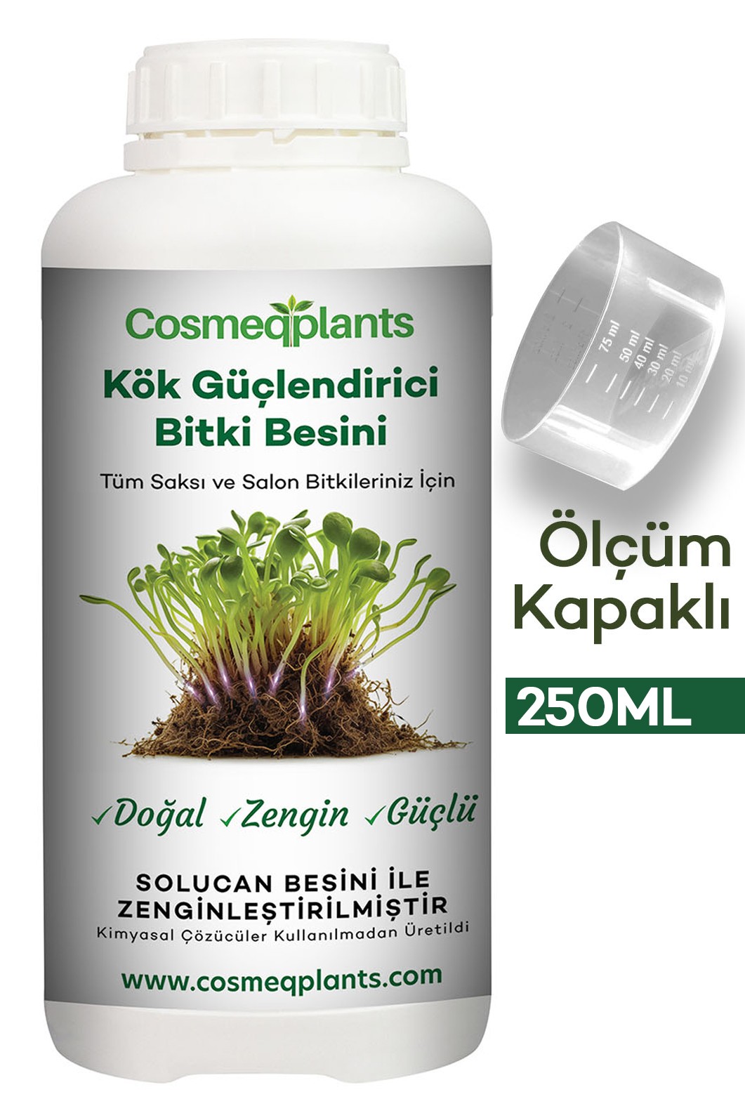 Kök Güçlendirici Sıvı Solucan Bitki Besini