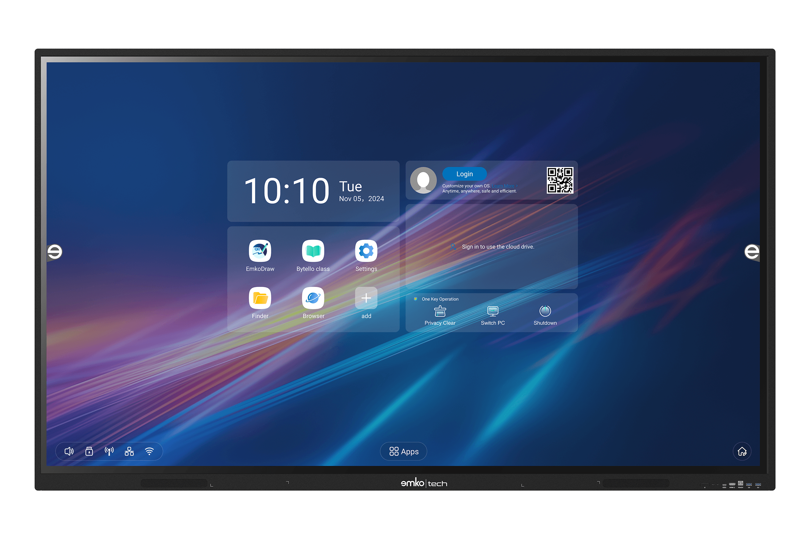 Nova 5 Max Plus 98" EmkoBoard Akıllı Tahta 