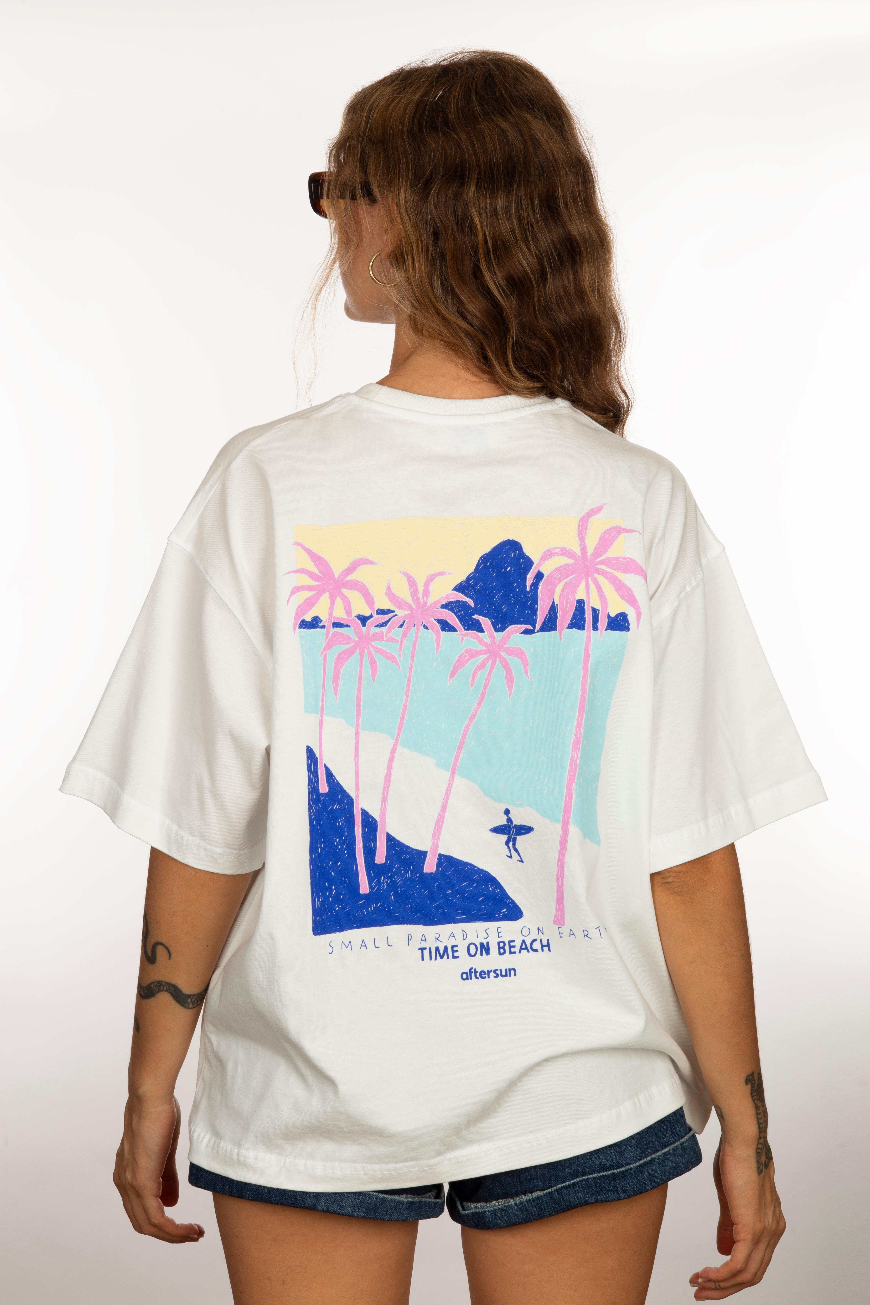 Small Paradise Oversized Unisex T-shirt