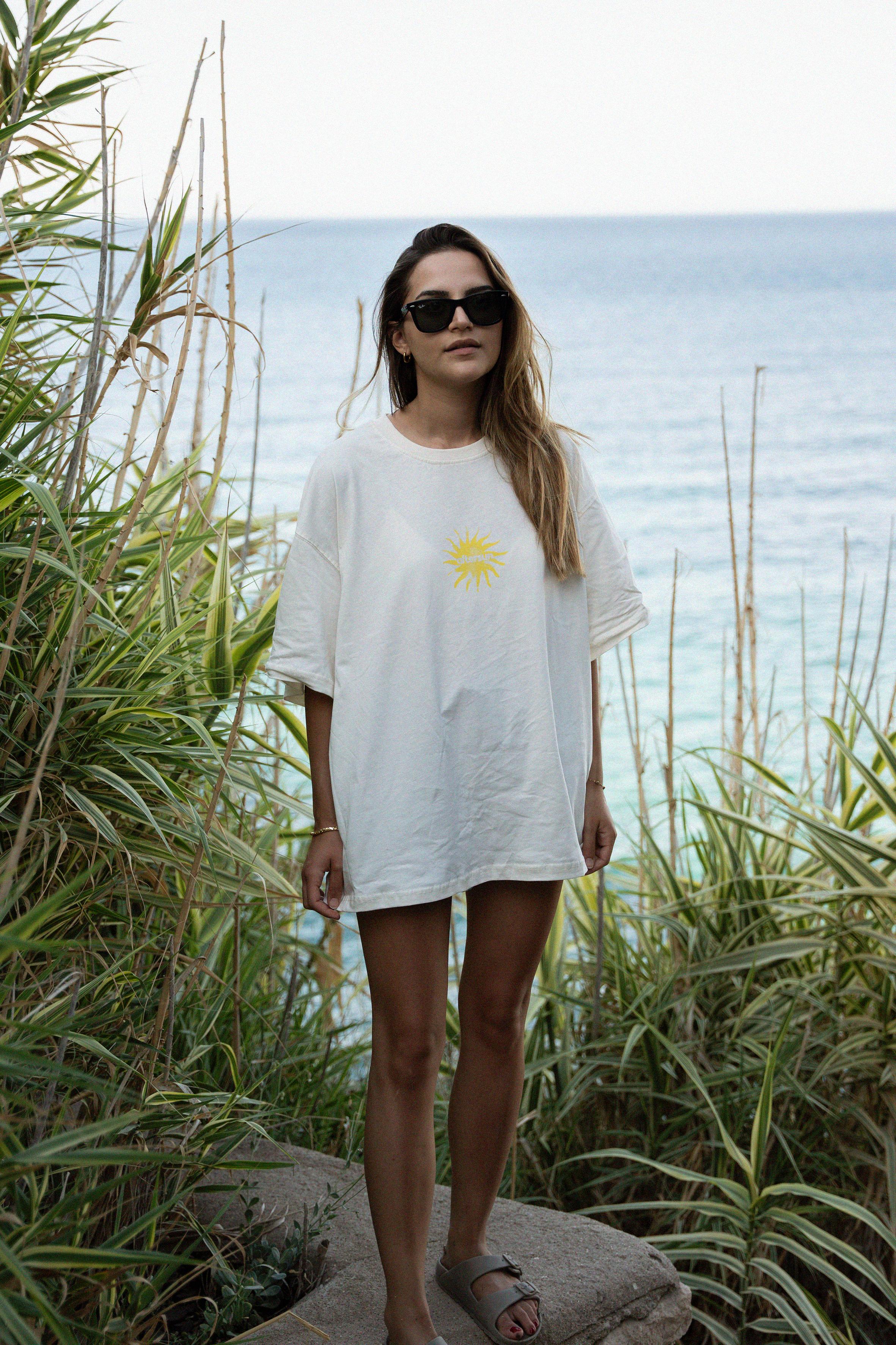 Beach Days Oversized Unisex T-shirt