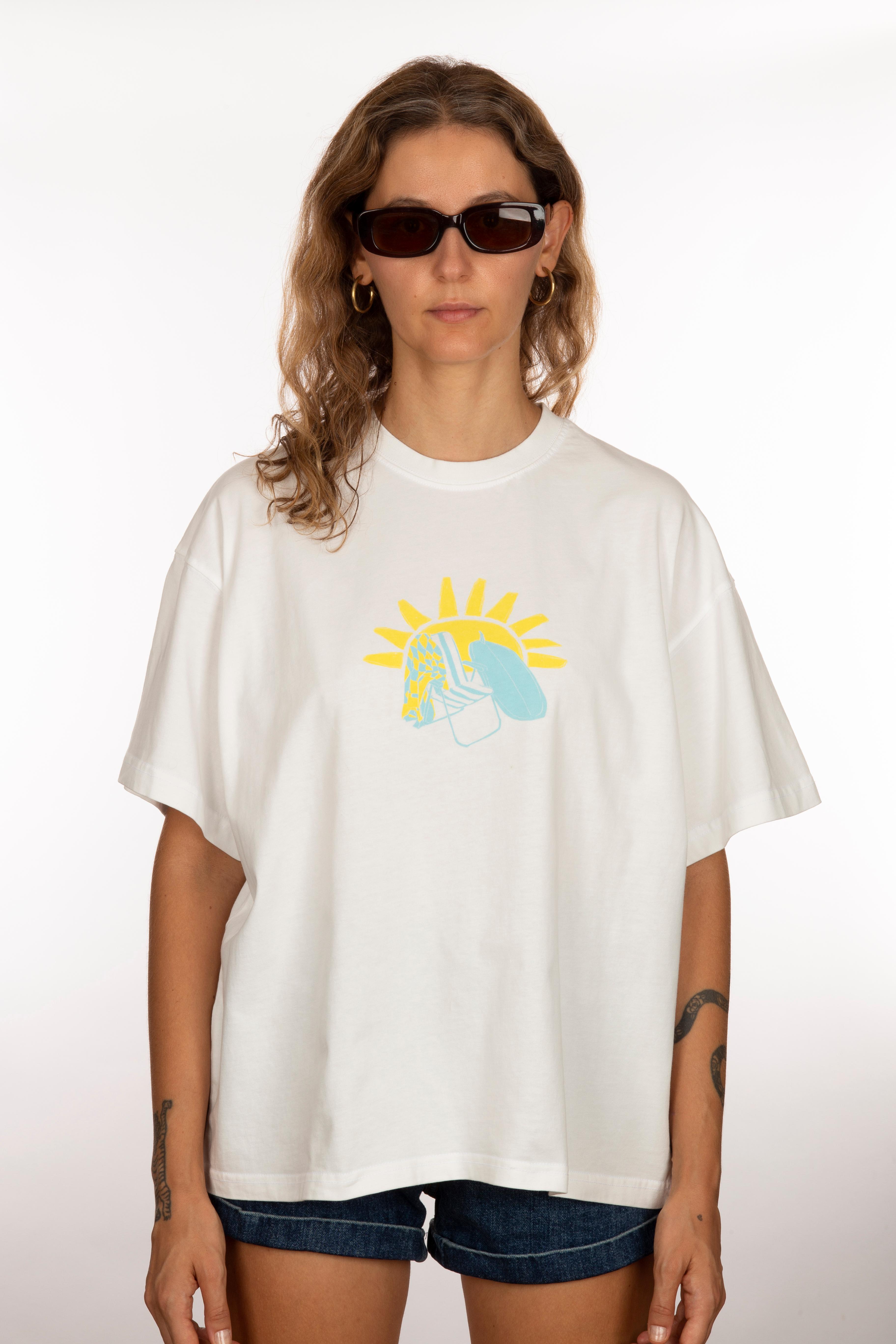 Sunset Oversized Unisex T-shirt