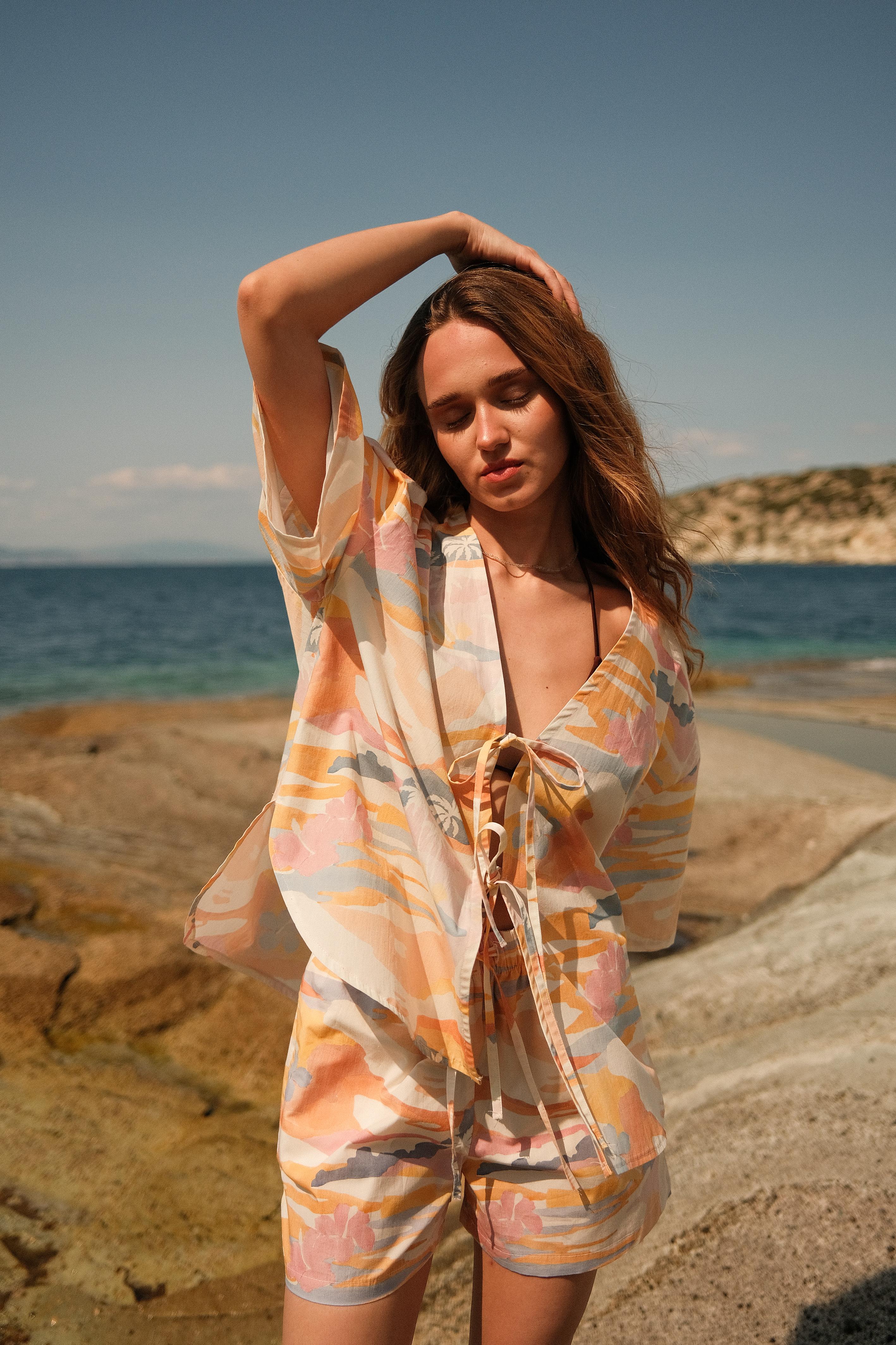 SOLEA Kimono Gömlek | SUNSET