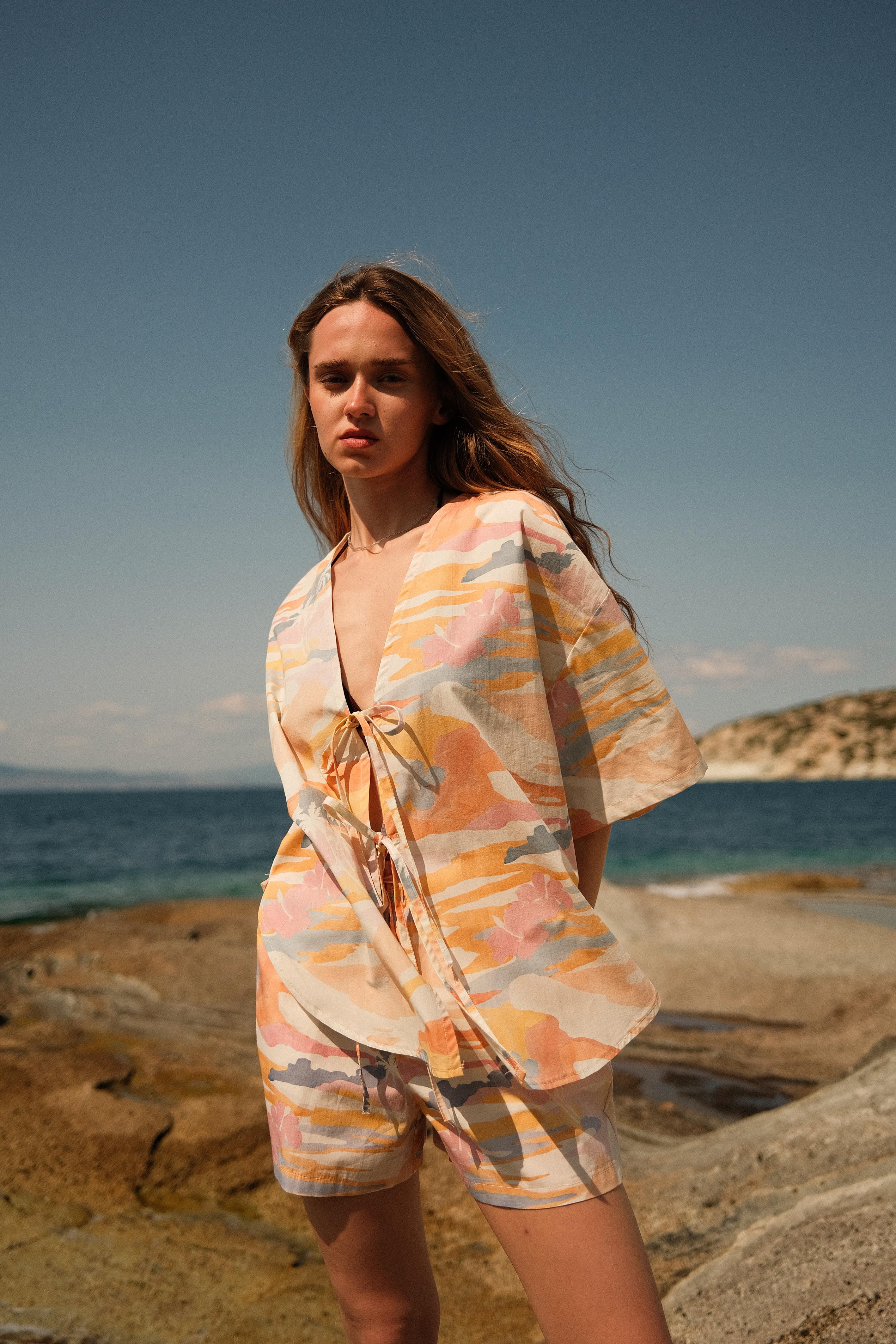 SOLEA Kimono Gömlek | SUNSET