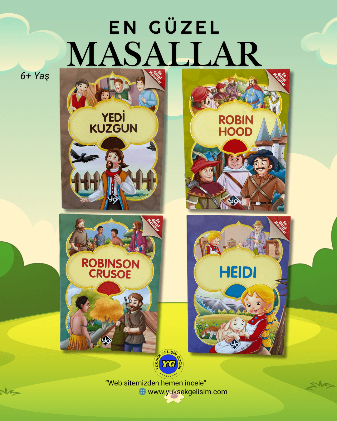 En Güzel Dünya Masalları 4’lü Set2