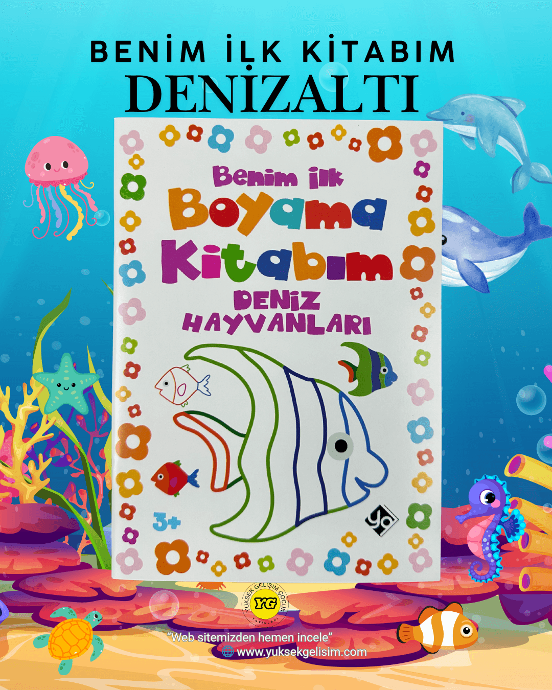 BENİM İLK BOYAMA KİTABIM 4'LÜ SET