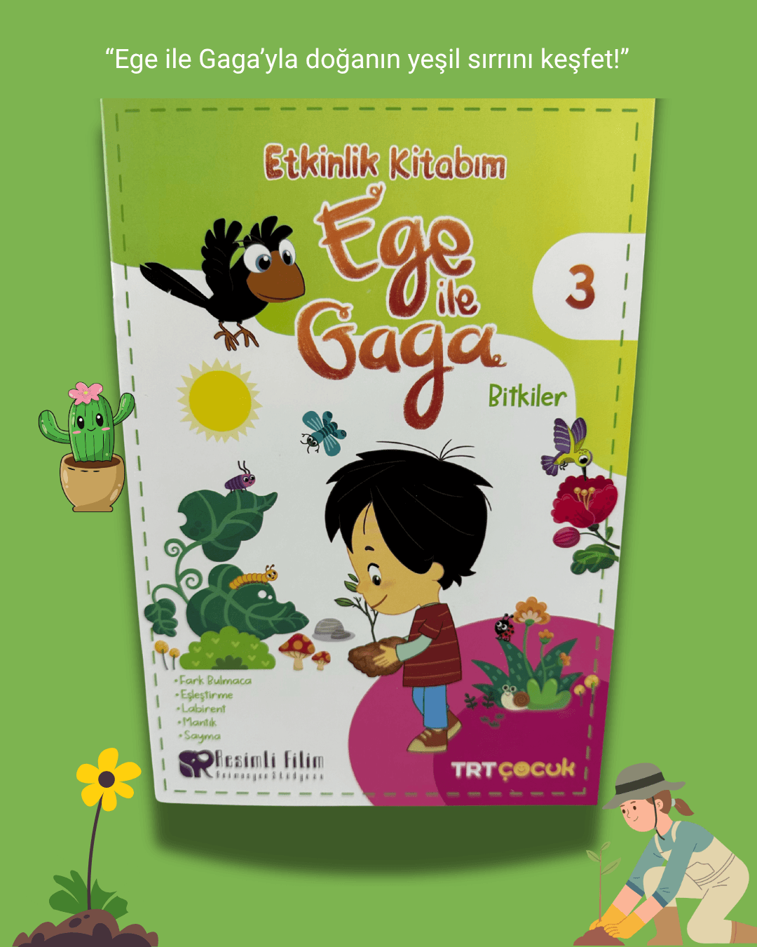 Ege ile Gaga 4’lü Etkinlik Kitabı Seti
