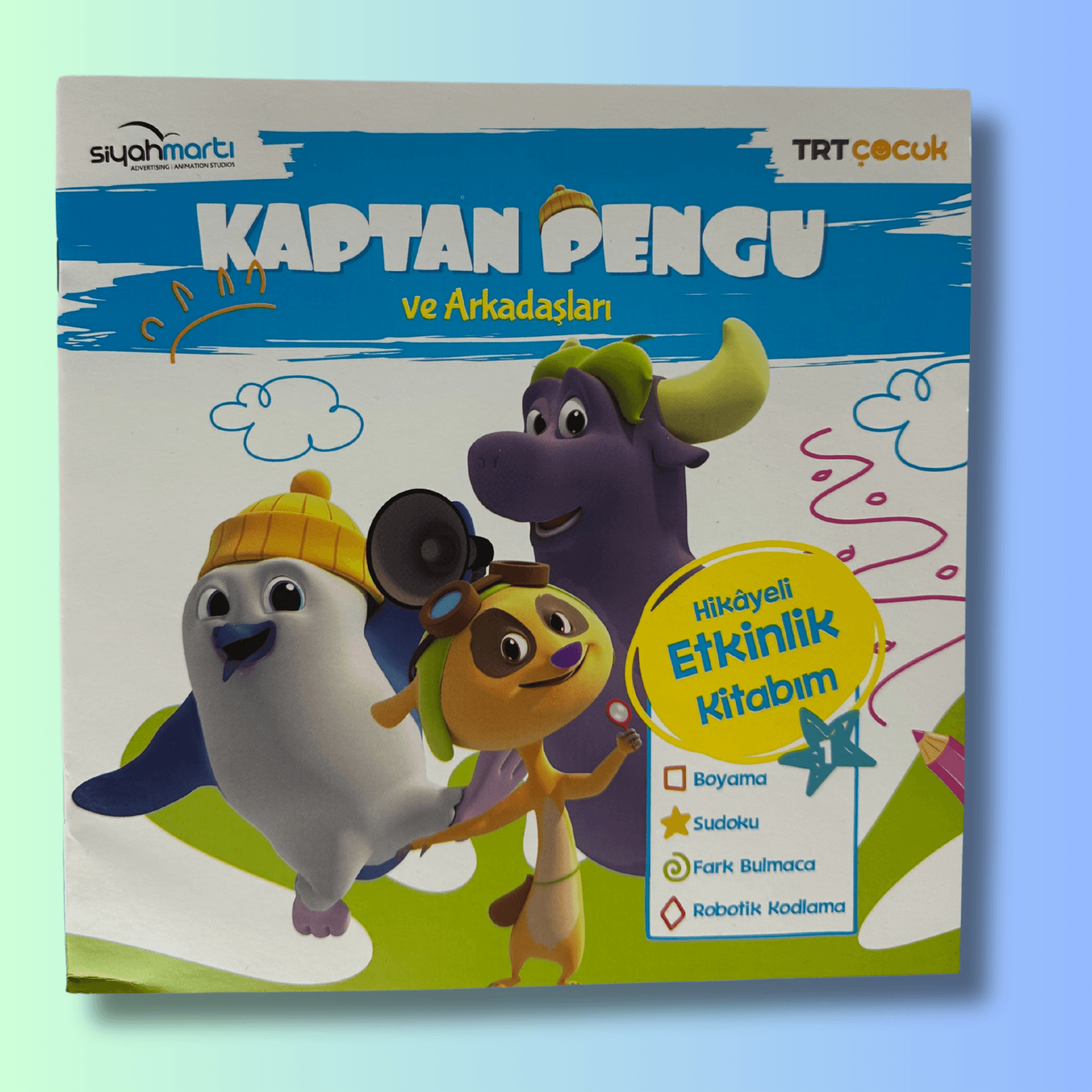 KAPTAN PENGU VE ARKADAŞLARI ETKİNLİK KİTABI 1