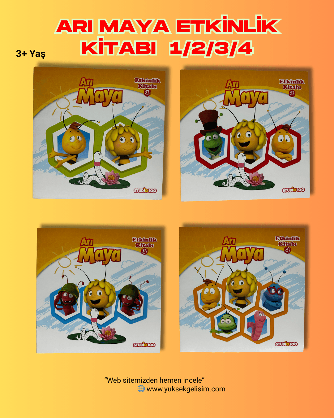 ARI MAYA ETKİNLİK KİTABI 1-2-3-4