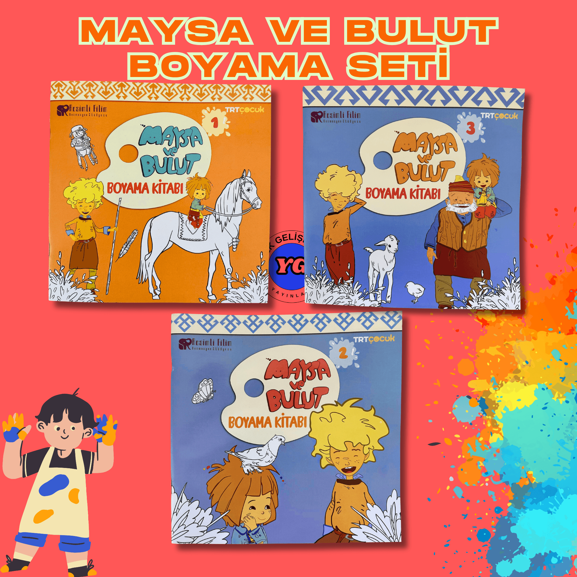 MAYSA VE BULUT 3'LÜ SET 1-2-3