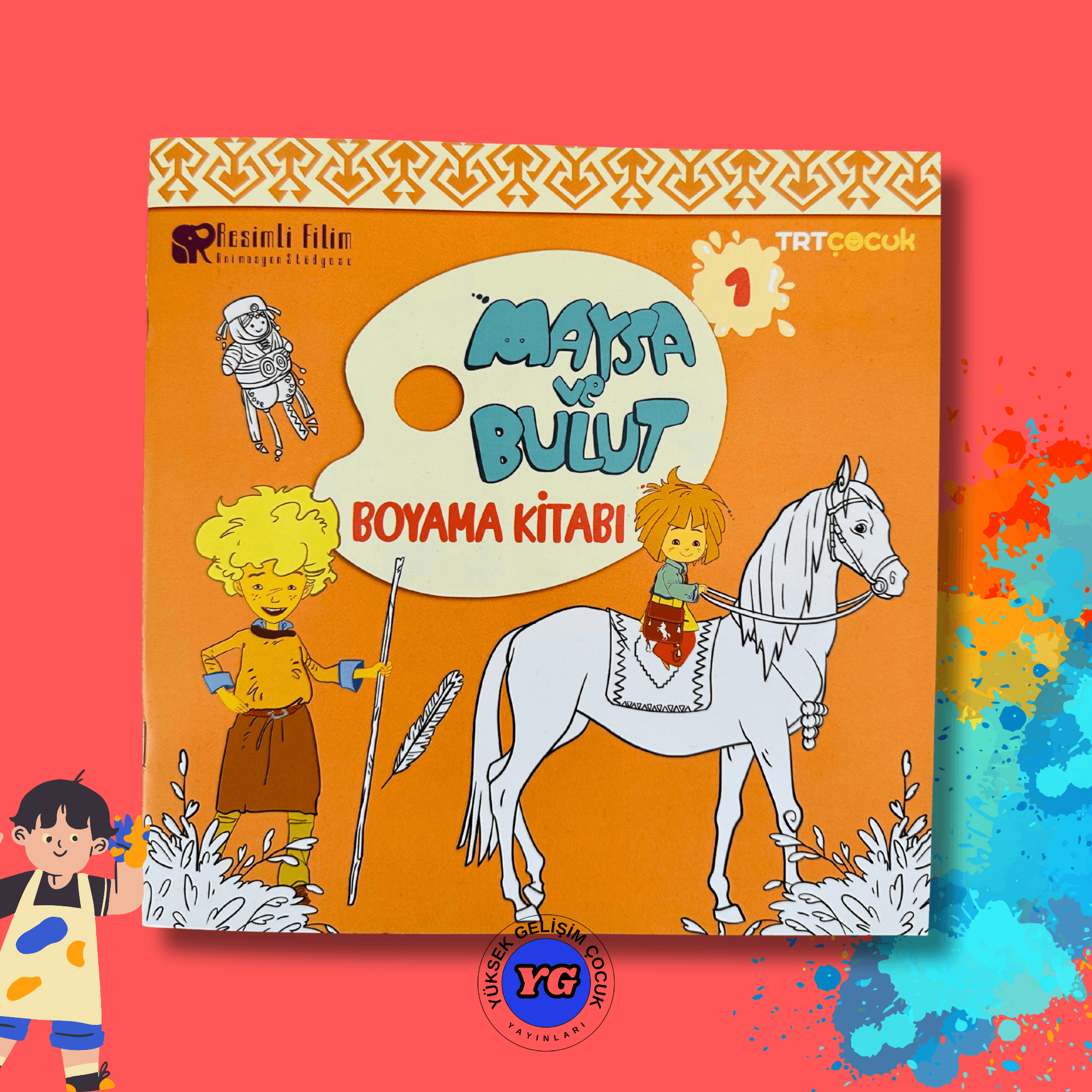 MAYSA VE BULUT BOYAMA KİTABI 1