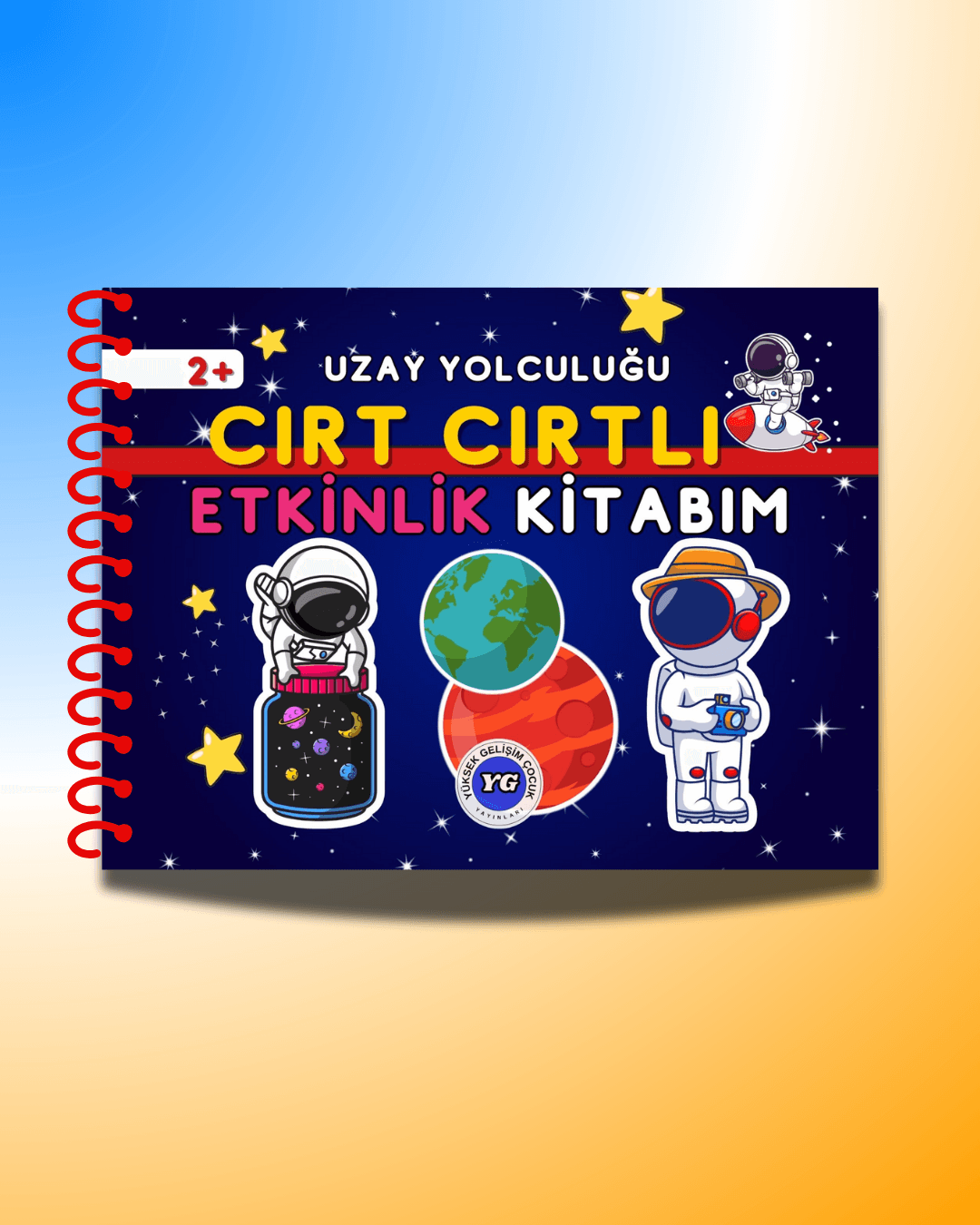 2'Lİ CIRT CIRTLI KİTAP UZAY VE SAĞLIKLI VİTAMİNLER KAMPANYA
