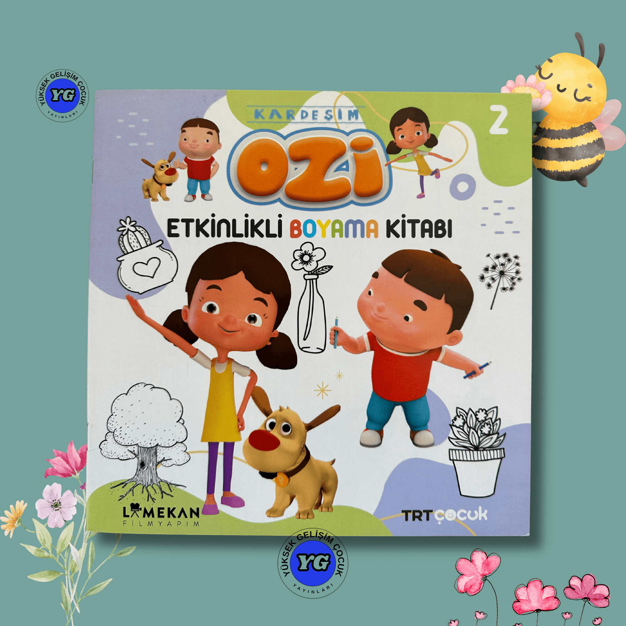 KARDEŞİM OZİ ETKİNLİKLİ BOYAMA KİTABI 2