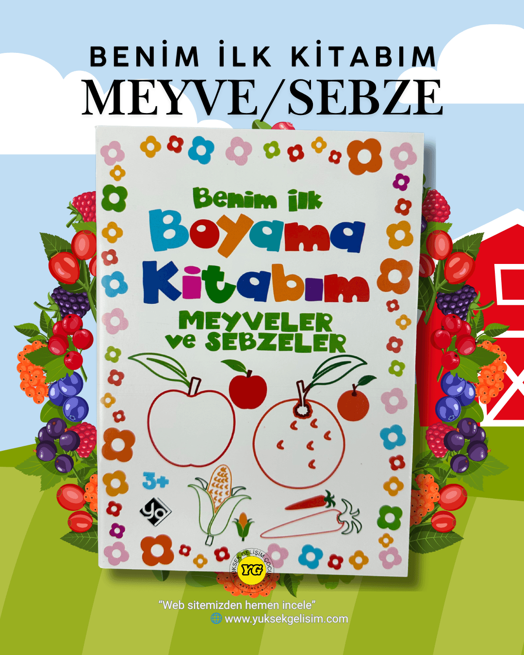 BENİM İLK BOYAMA KİTABIM 4'LÜ SET