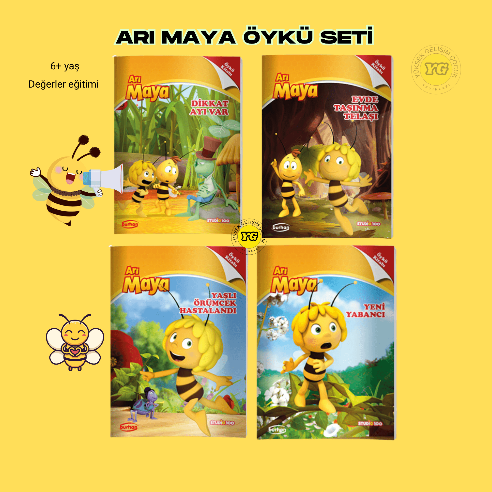 ARI MAYA 4'LÜ ÖYKÜ SETİ