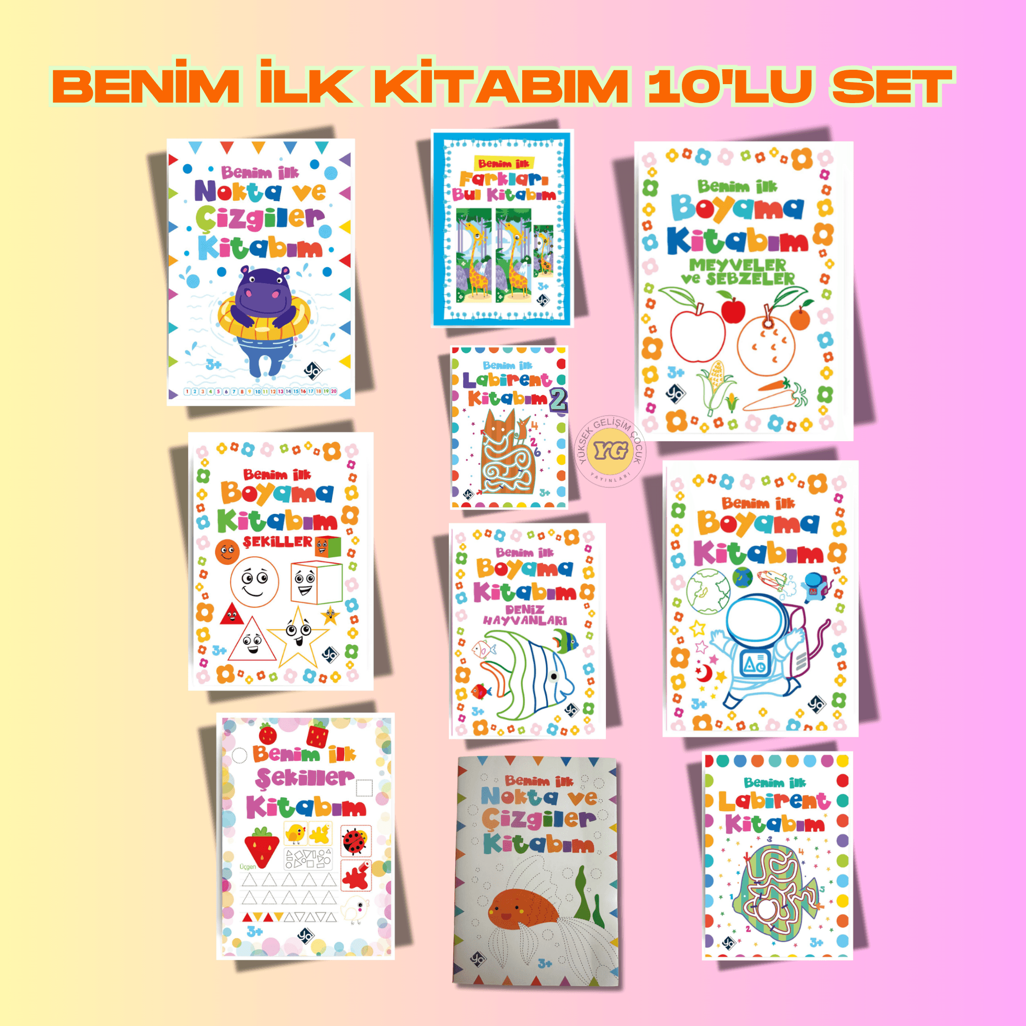 BENİM İLK KİTABIM SERİSİ 10 KİTAP
