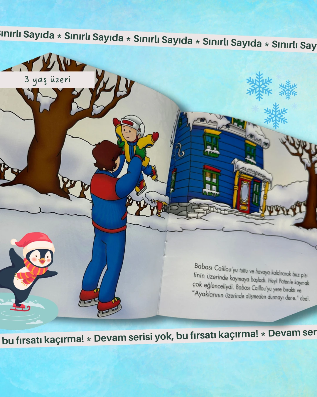 Caillou’nun En Tatlı 3 Macerası Tek Set’te!