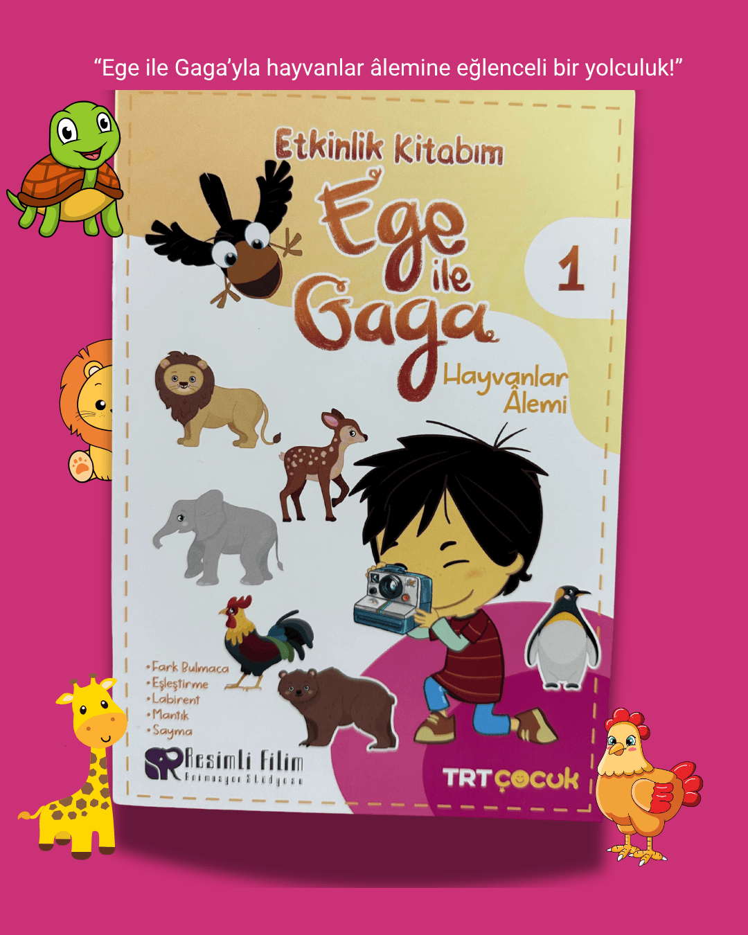 Ege ile Gaga 4’lü Etkinlik Kitabı Seti