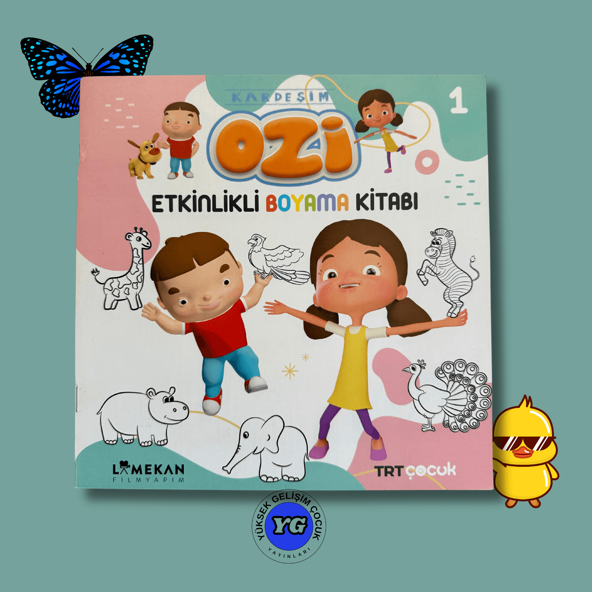 KARDEŞİM OZİ ETKİNLİKLİ BOYAMA KİTABI 1