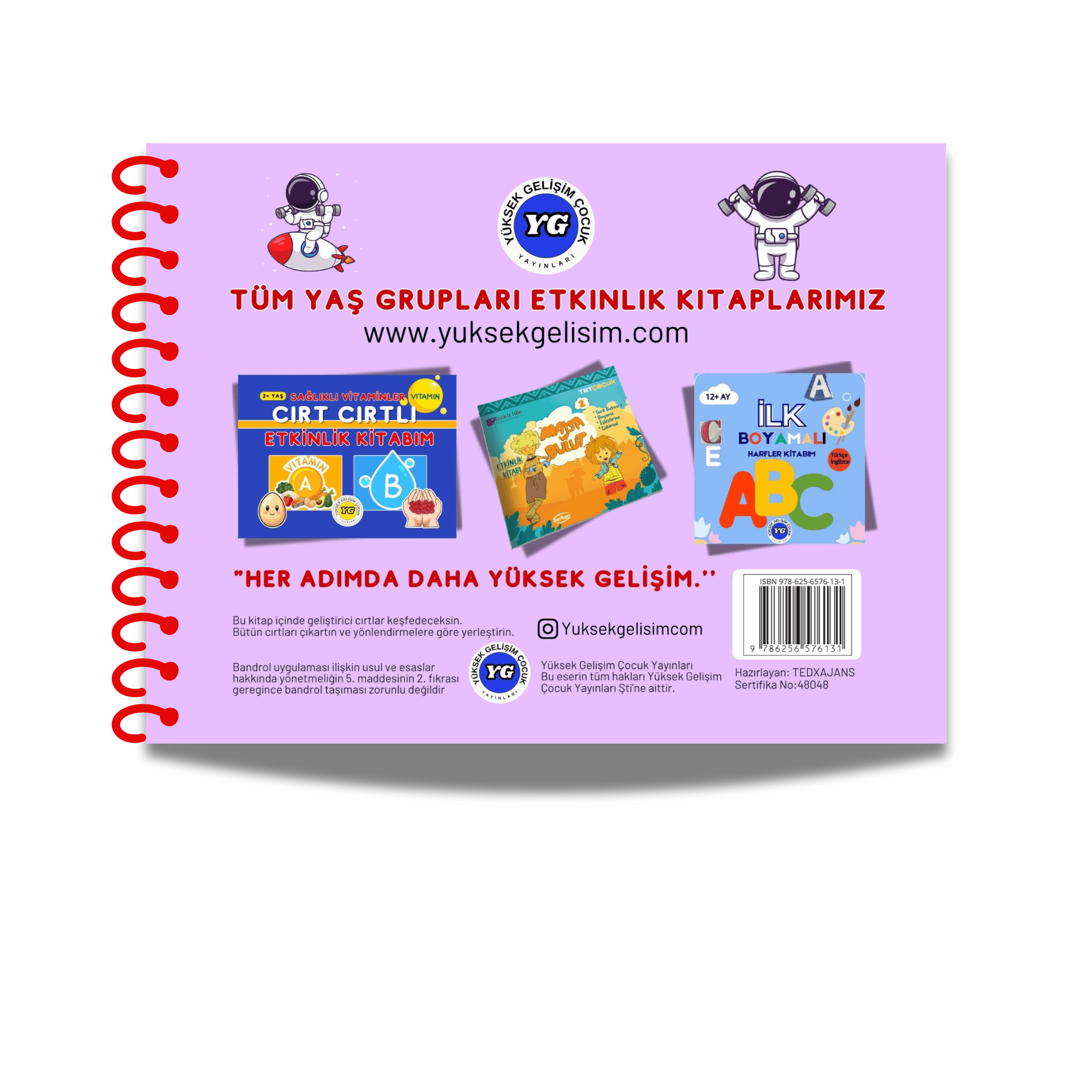 Uzay Yolculuğu Cırt Cırtlı Etkinlik Kitabı