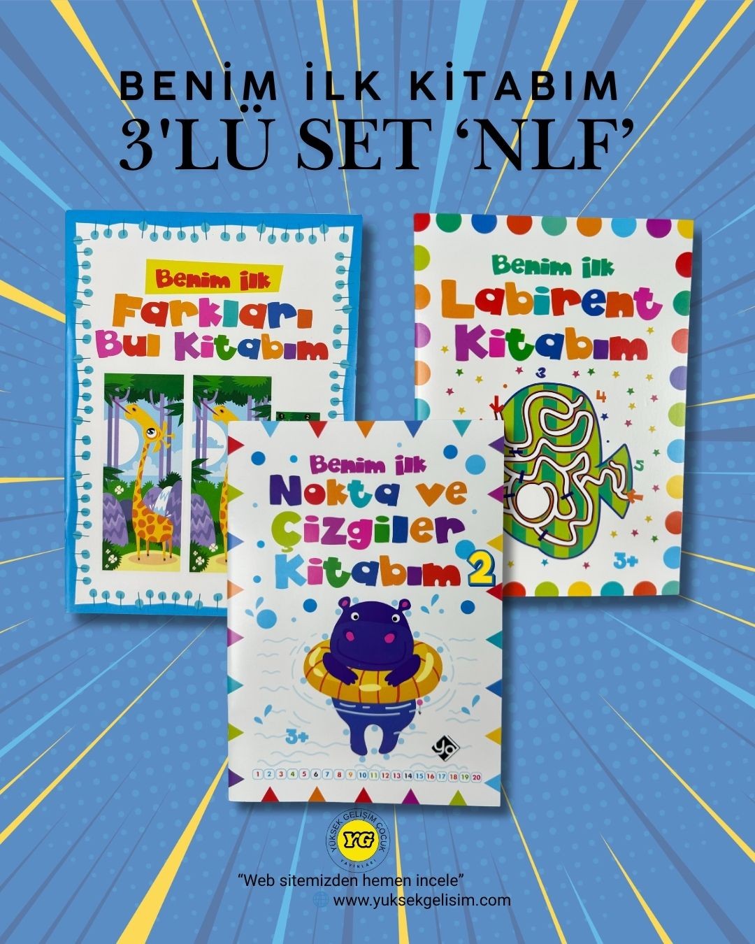 Benim İlk Kitabım 3'lü Set NLF