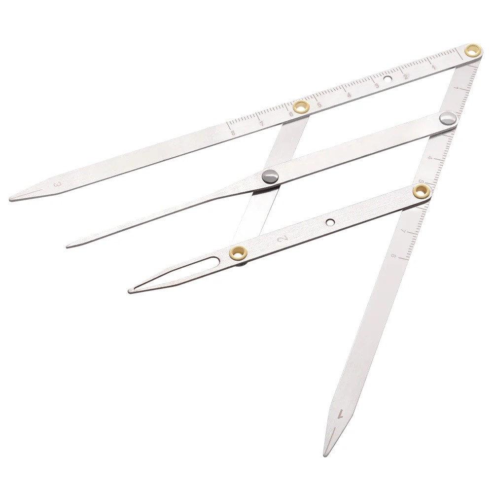 ALTIN ORAN CETVELİ KALICI MAKYAJ MİCROBLADİNG METAL CETVEL