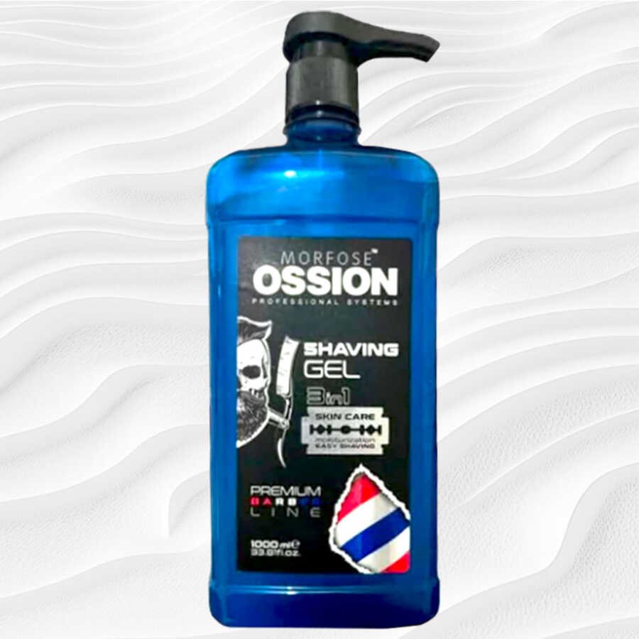 Morfose Ossion Premium Traş Jeli 3 İn 1 /1000 Ml