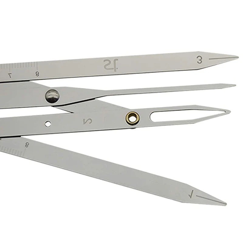ALTIN ORAN CETVELİ KALICI MAKYAJ MİCROBLADİNG METAL CETVEL
