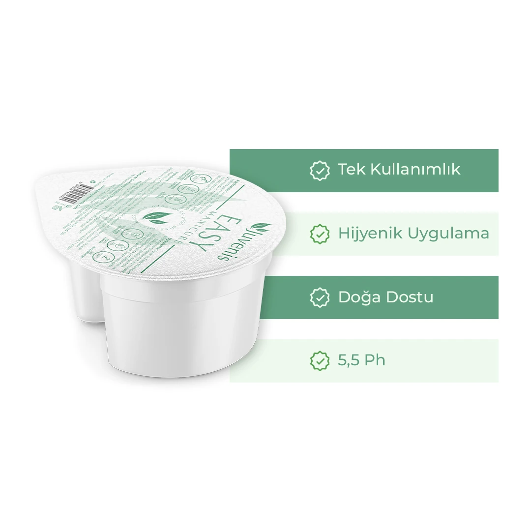 Juvenis EASY Manikür Suyu  Kasesi Tek Kullanımlık 50 ml