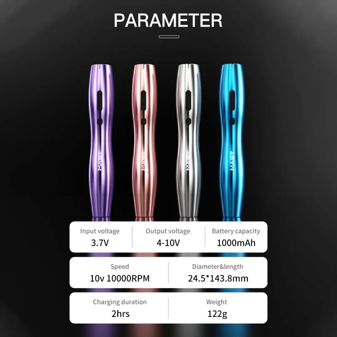 Mast P20 Kablosuz Kalıcı Makyaj Cihazı (GÜMÜŞ)