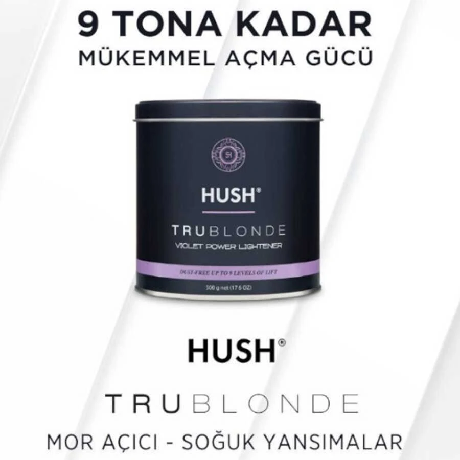 Hush Trublonde Mor Yüksek Performanslı Toz Açıcı 500 g