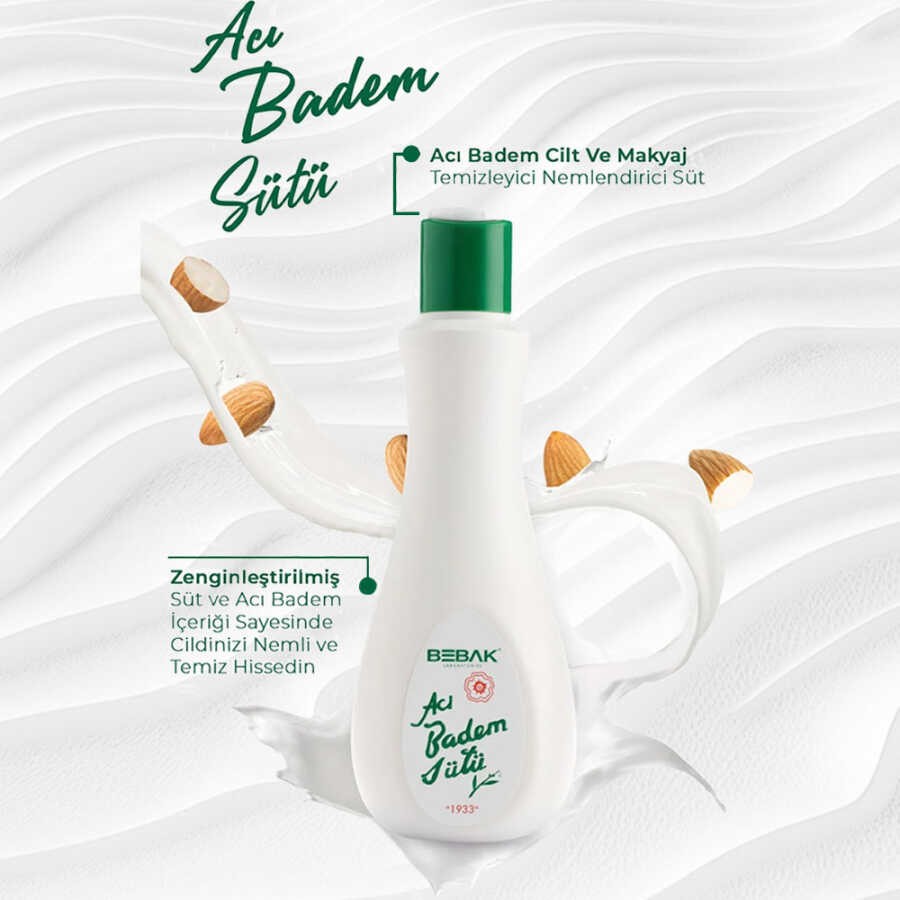 Bebak Acı Badem Sütü 215 Ml