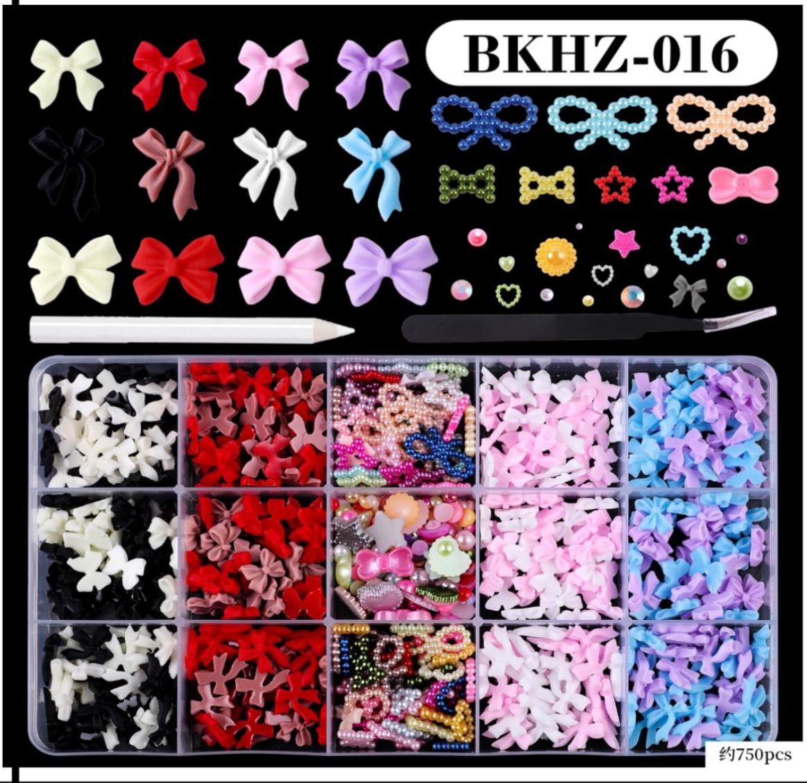 15 Farklı Çeşit 3D Tırnak Süsleri Tırnak Charm Nail Charms Nail Art Objeleri Tırnak Süs