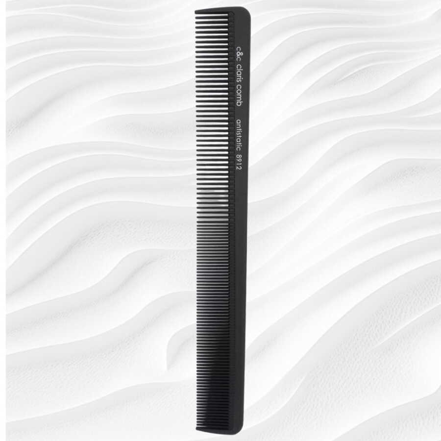 Claris & Comb Carbon Antistatic Tarak 8912