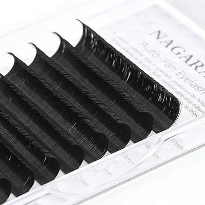 NAGARAKU İPEK KİRPİK ÇEK BIRAK AUTO-FAN 0.07 C KIVRIM MİX