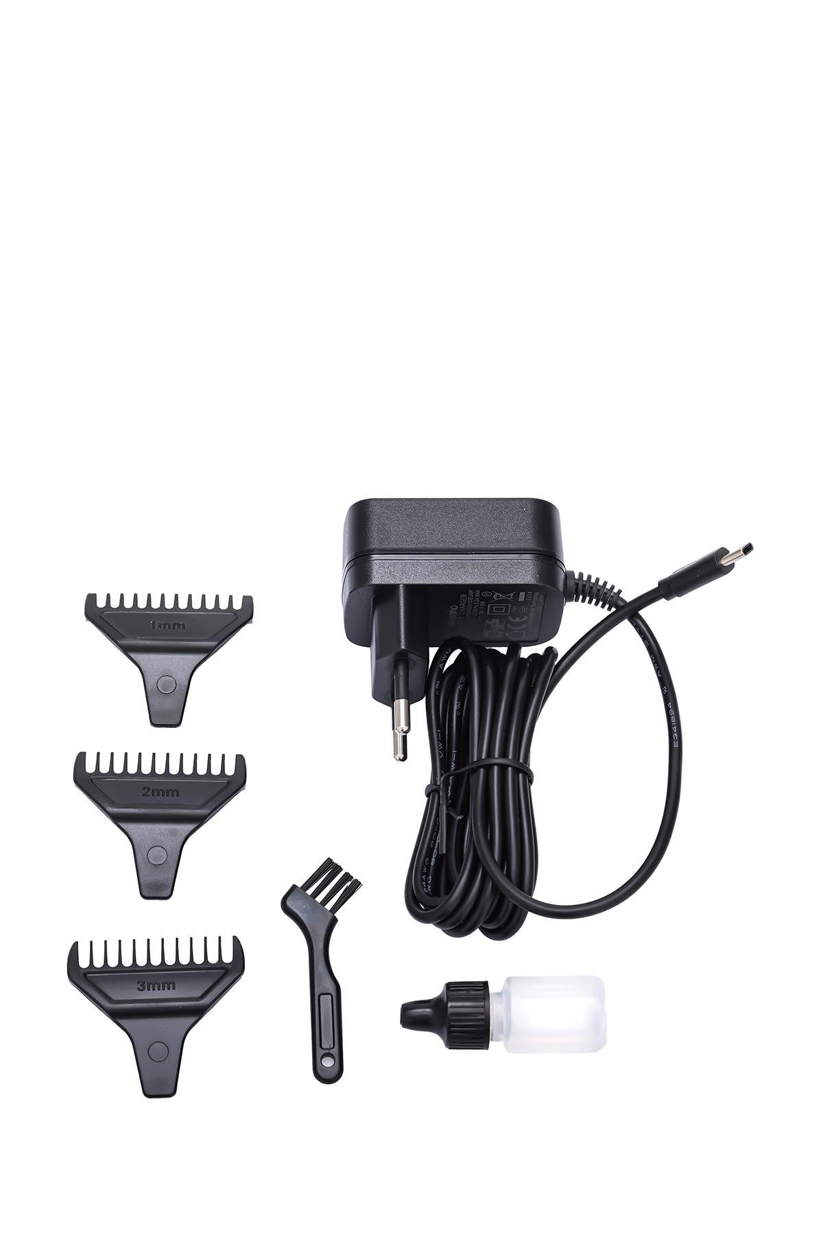  Powertec TR-2727 Siyah Saç Sakal Tıraş Makinesi