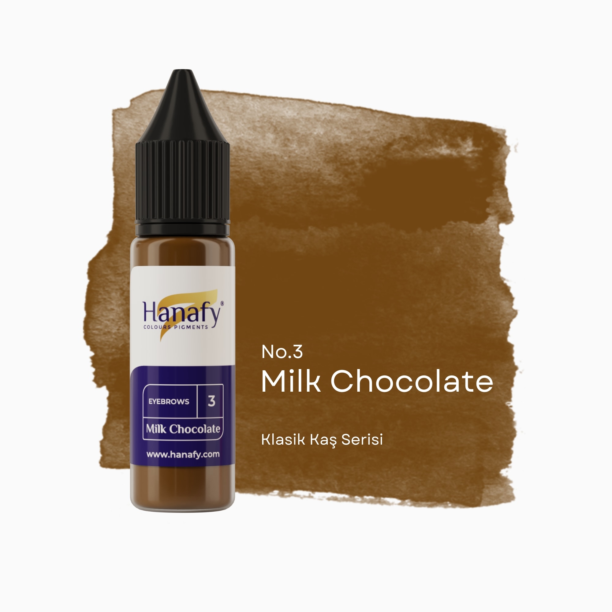 Hanafy Klasik Kaş No:3 Milk Chocolate (15ml)