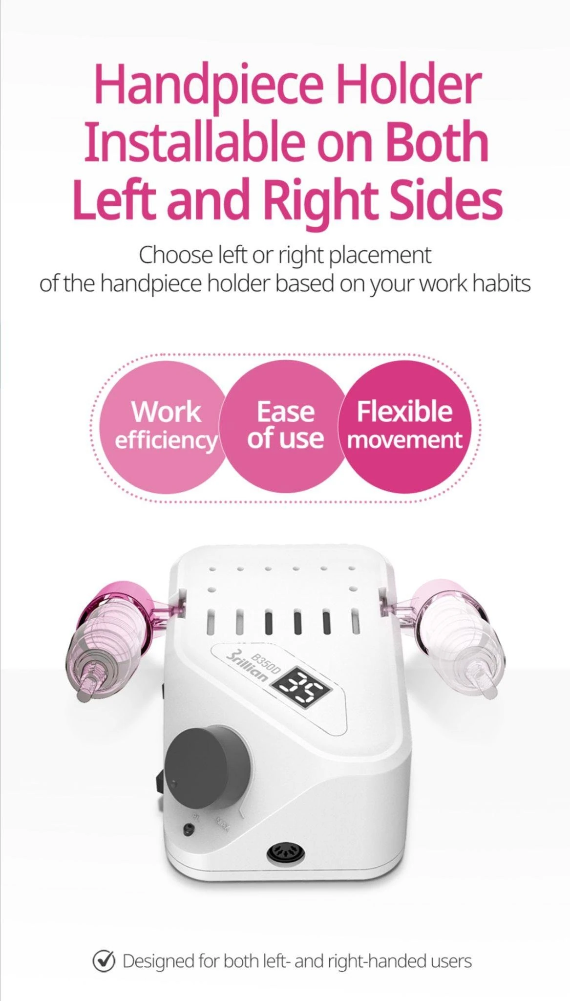 Strong Brillian B350D Tırnak Freze Cihazı 