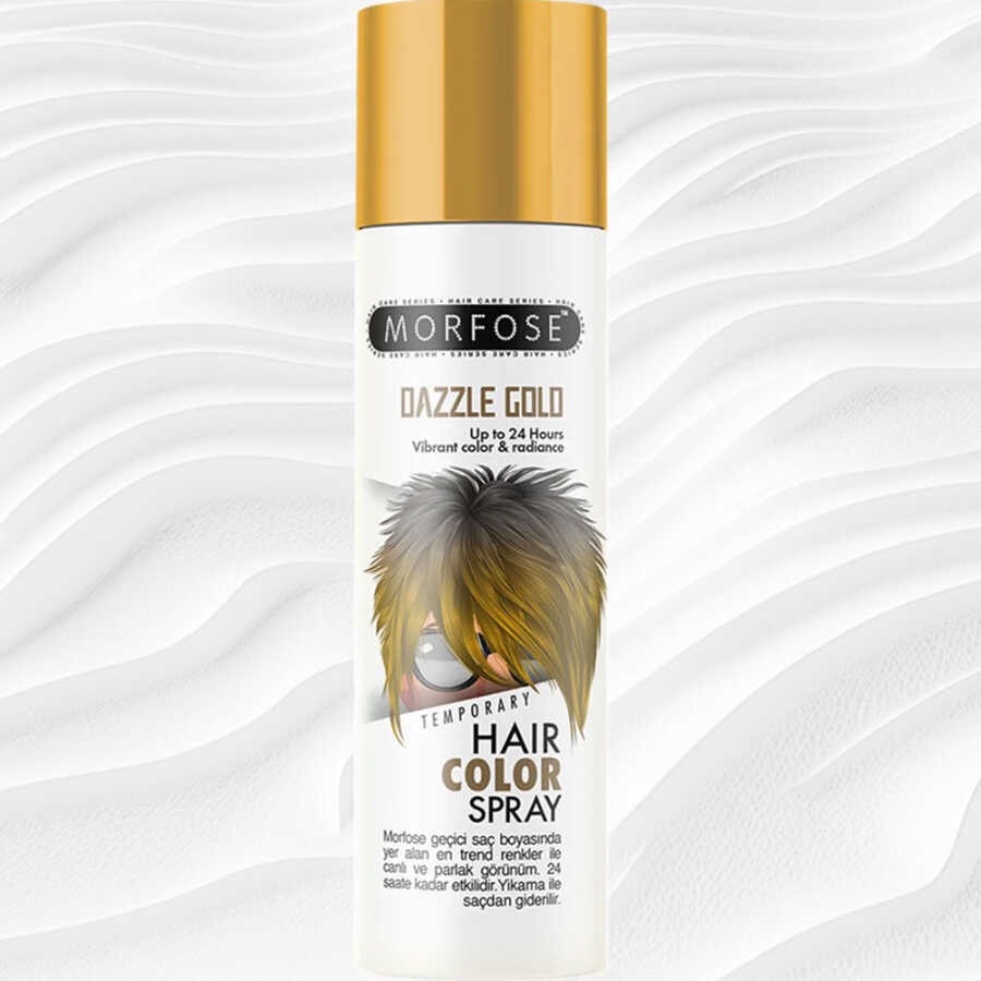 Morfose Hair Color Sprey 150 Ml Gold