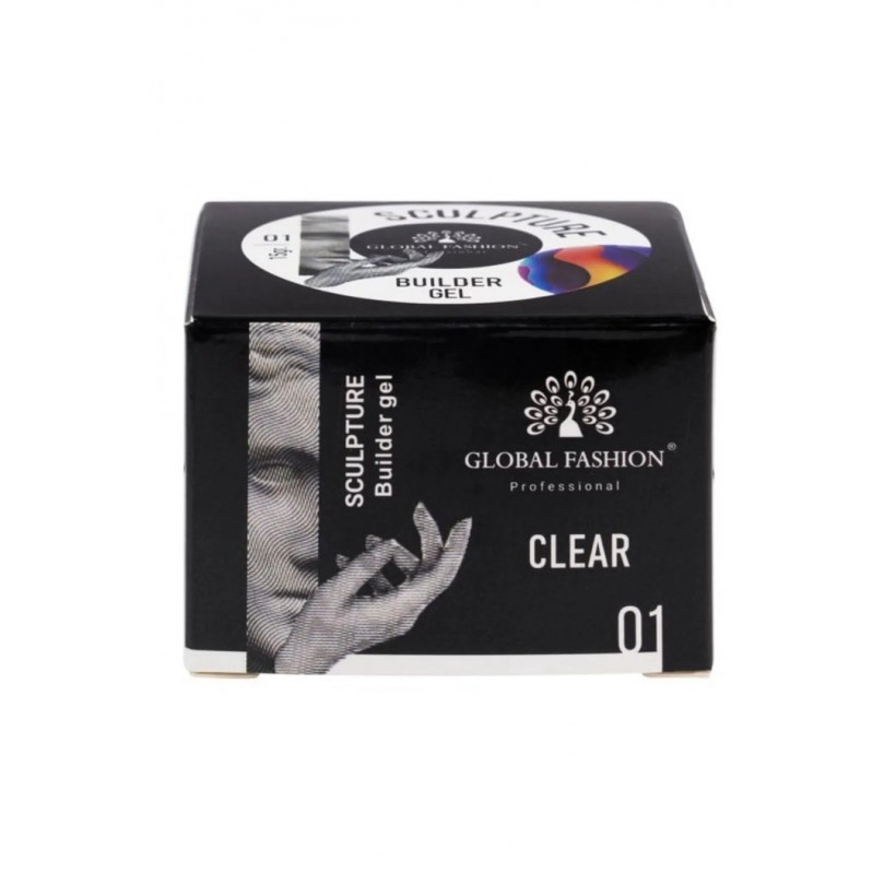Global Fashion Hamur Jel – Şeffaf 15gr