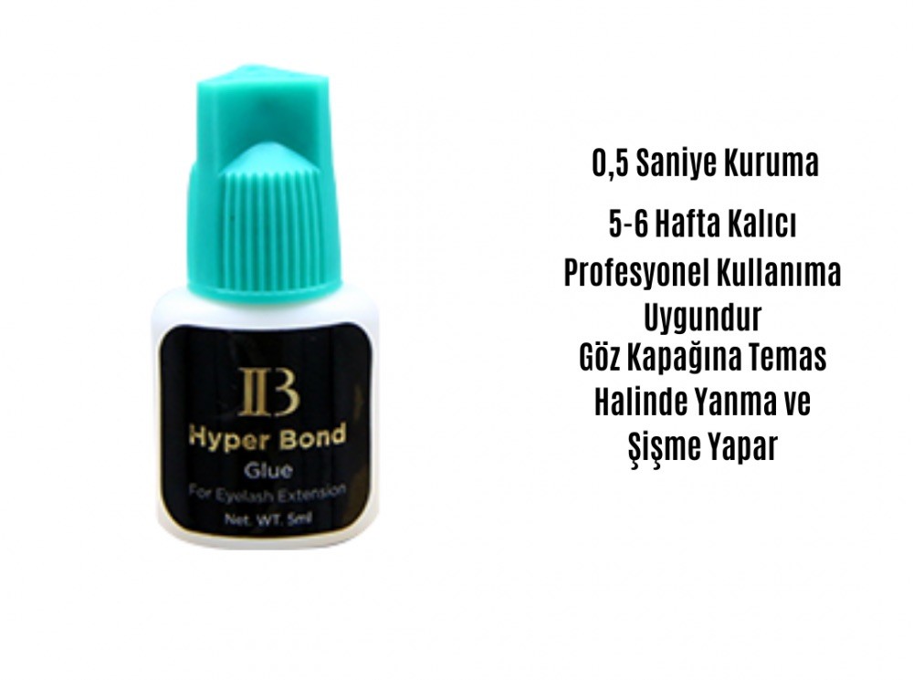 I-Beauty İpek Kirpik Yapıştırıcı Turkuaz Kapak 5ml