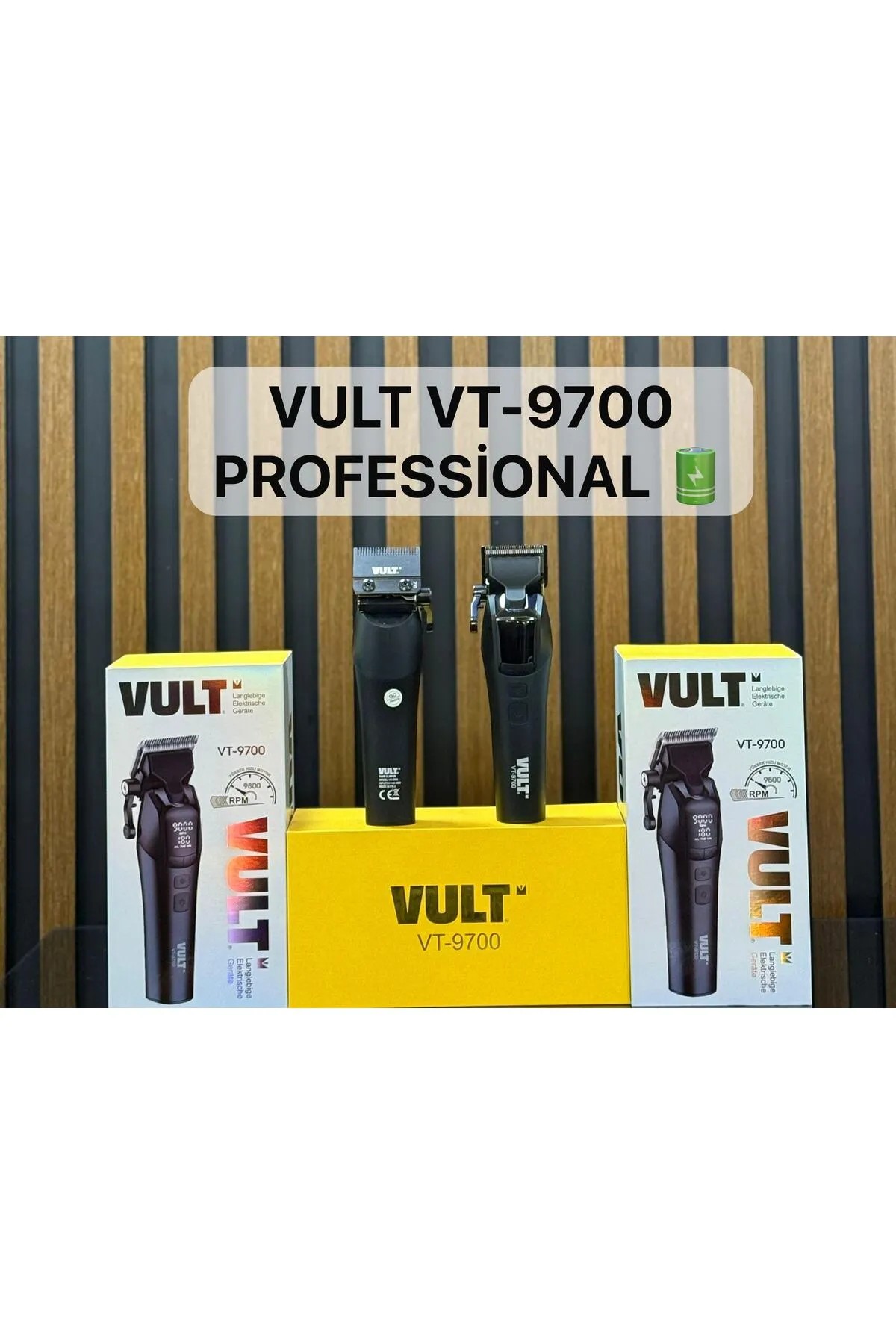 VULT VT-9700 profesyonel saç-sakal tıraş makinesi