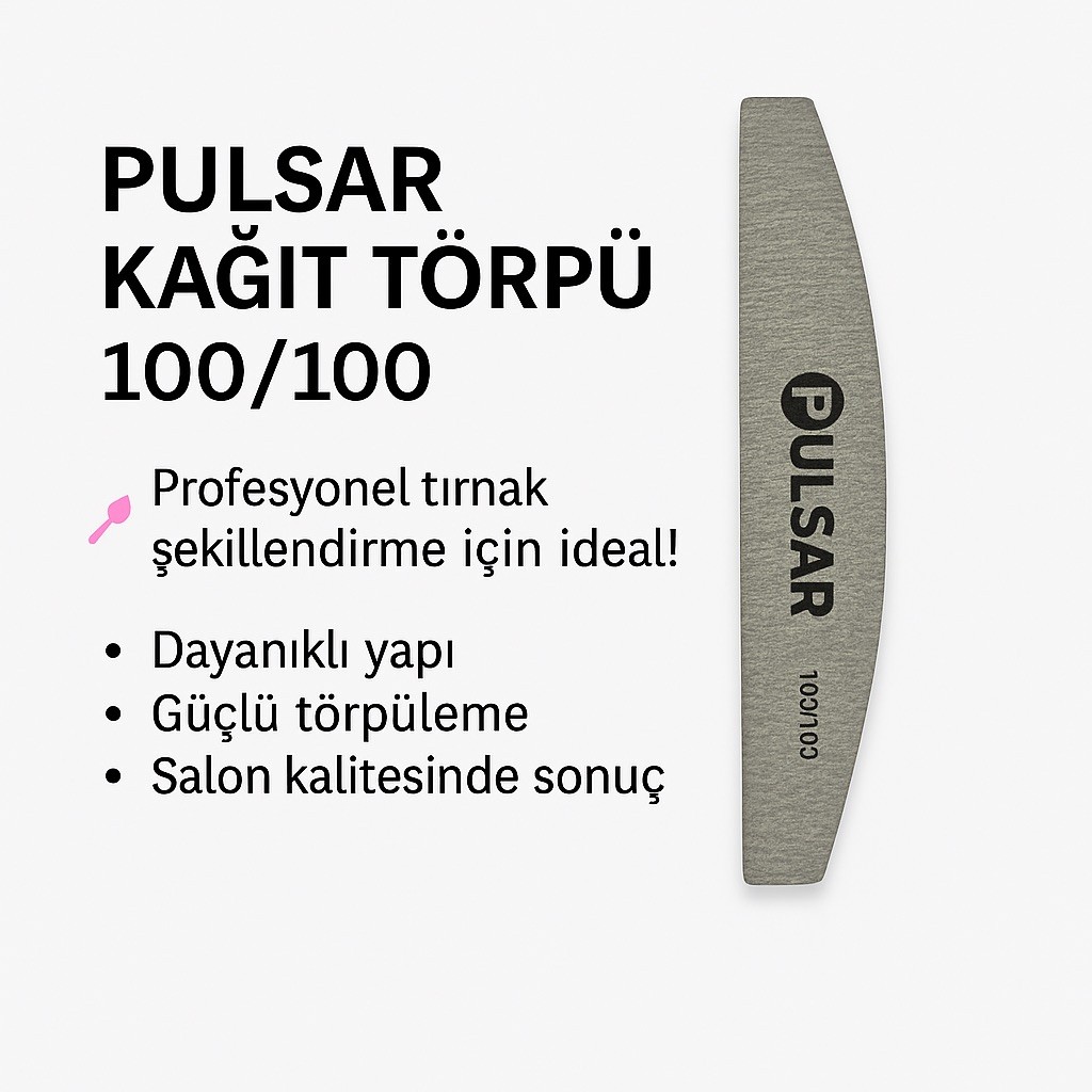Pulsar Kağıt Törpü 25 Adet 100/100