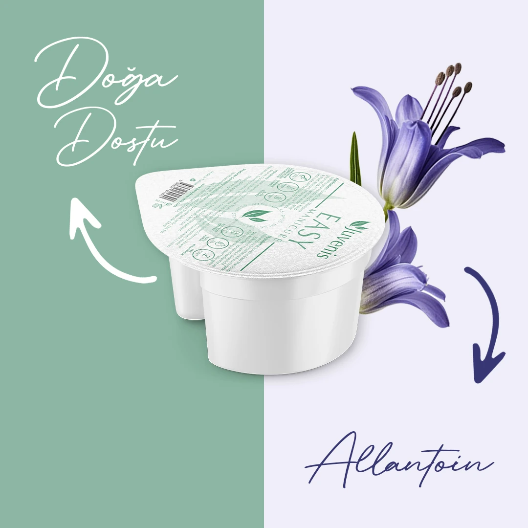 Juvenis EASY Manikür Suyu  Kasesi Tek Kullanımlık 50 ml