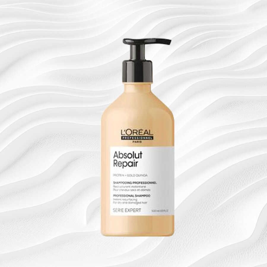 Loreal Absolut Repair Gold Quinoa Protein Şampuan 500ml