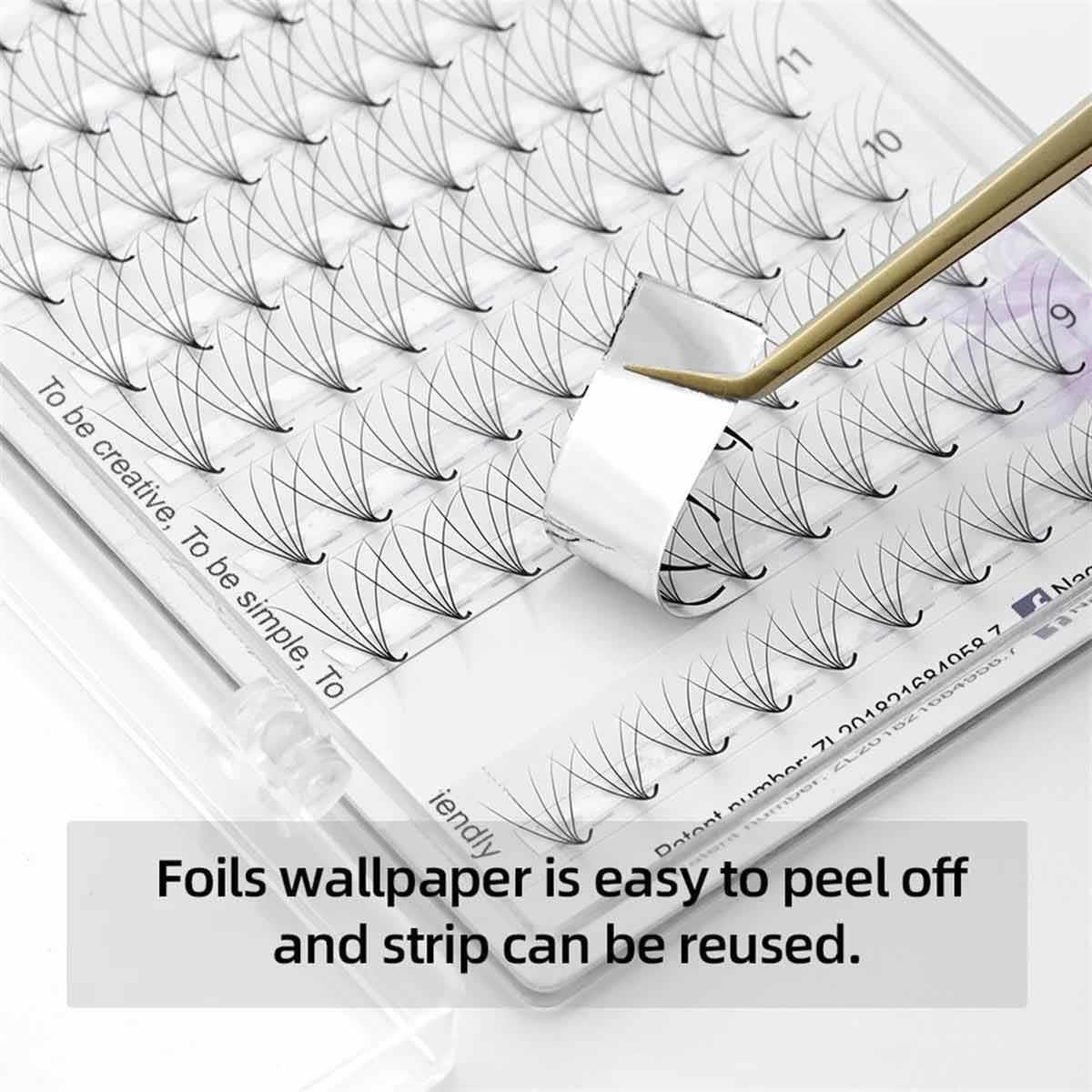 NAGARAKU 6D VOLÜME MIX İPEK KİRPİK 0.07 KALINLIK D KIVRIM 8-15 MM