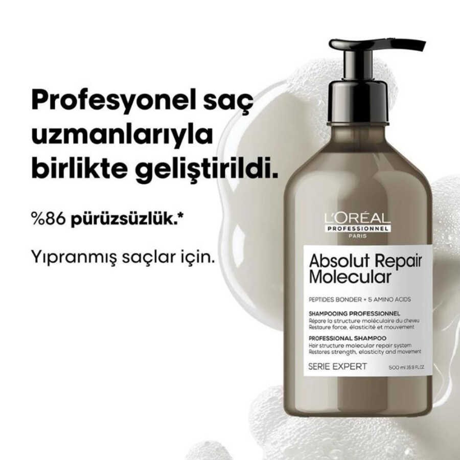 Loreal Serie Expert Absolut Repair Molecular Shampoo 500 Ml