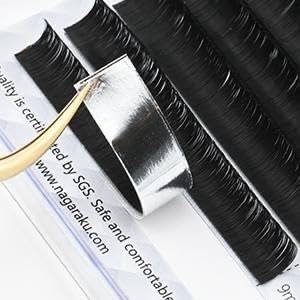 NAGARAKU İPEK KİRPİK ÇEK BIRAK AUTO-FAN 0.07 D KIVRIM MİX